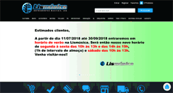 Desktop Screenshot of lismusica.pt